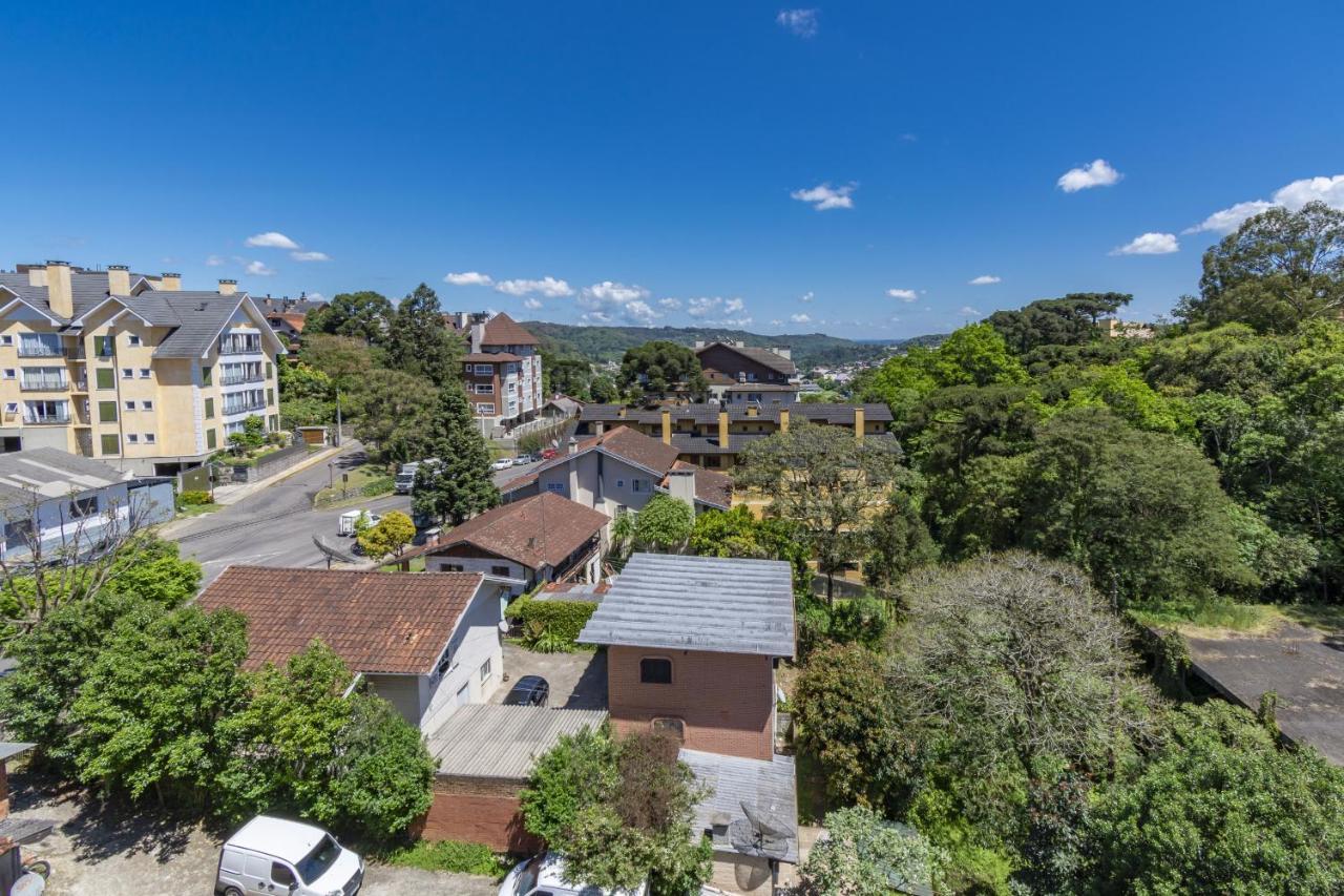Rosa Edificio Solar Da Encosta Apartment Gramado Luaran gambar