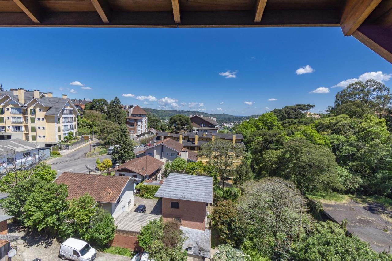 Rosa Edificio Solar Da Encosta Apartment Gramado Luaran gambar